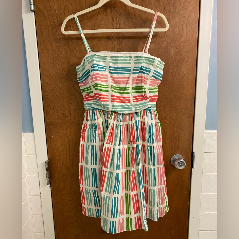Boden Sandra Striped Summer Dress